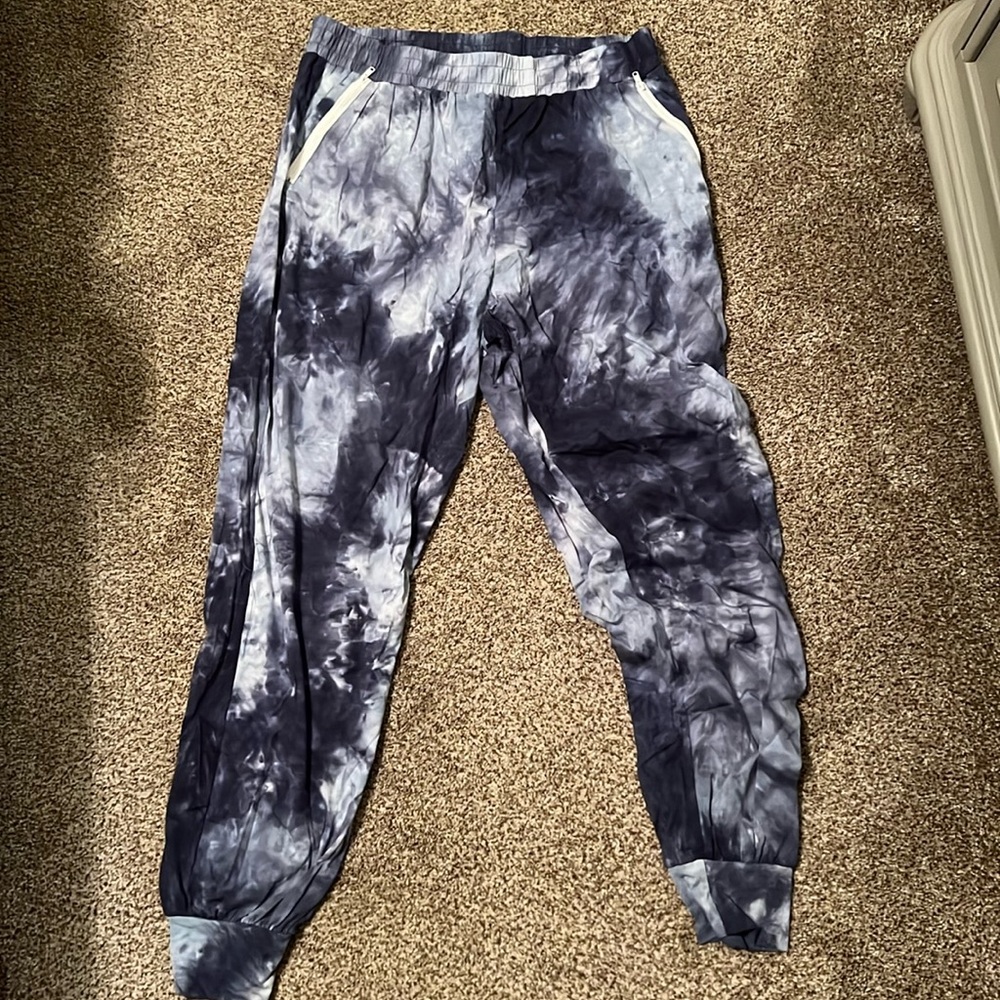 Tie dye Jogger with matching crop top